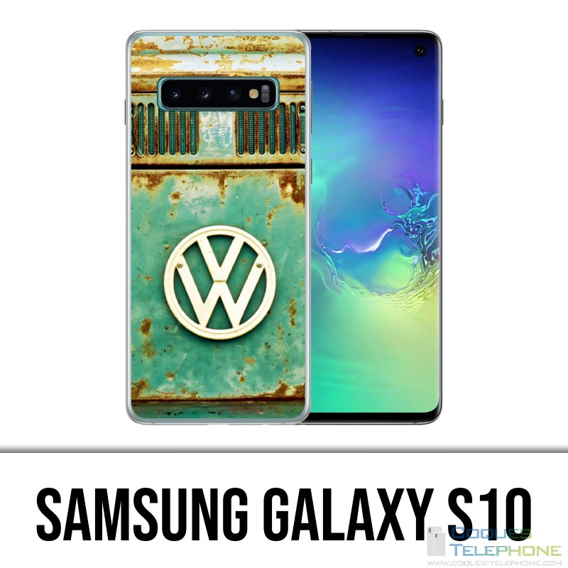 Carcasa Samsung Galaxy S10 - Logotipo Vintage Vw