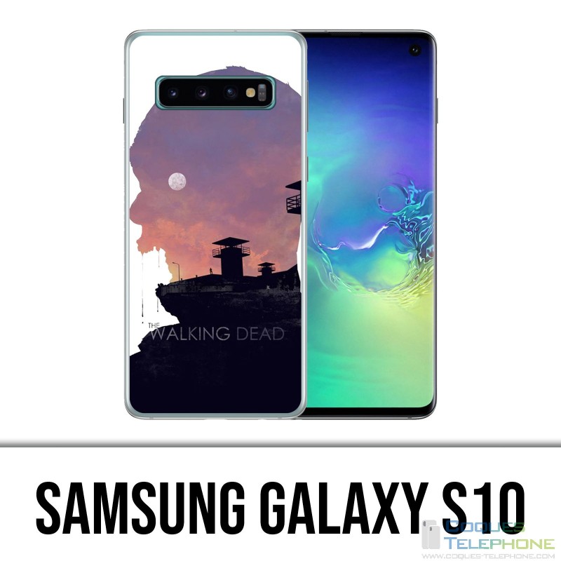 Carcasa Samsung Galaxy S10 - Walking Dead Ombre Zombies