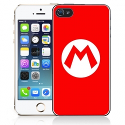 Telefonoberteil Mario-Logo