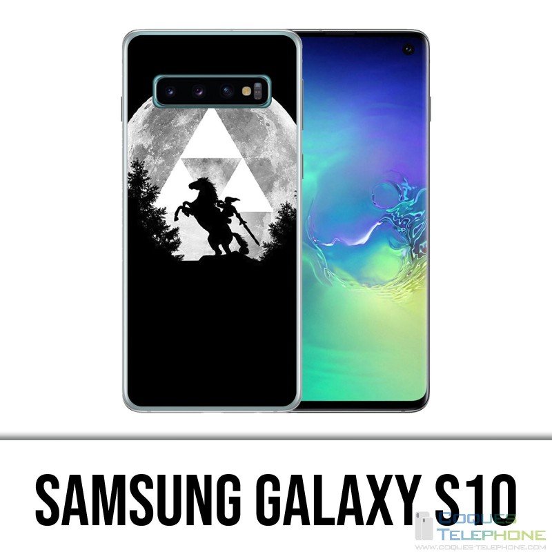 Coque Samsung Galaxy S10 - Zelda Lune Trifoce