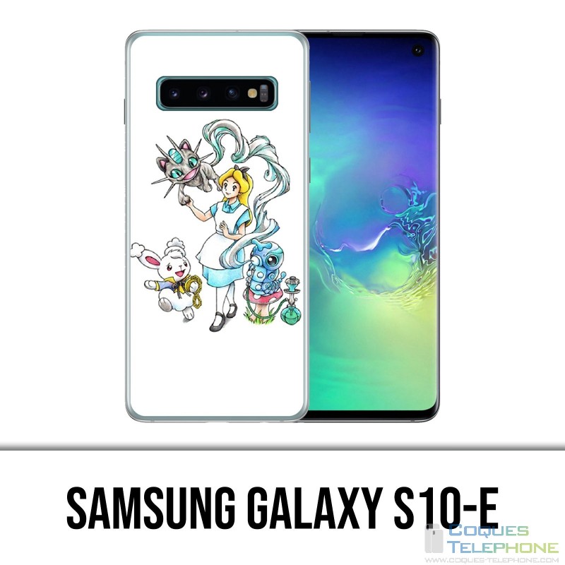 Carcasa Samsung Galaxy S10e - Alicia en el País de las Maravillas Pokémon