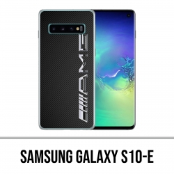 Custodia Samsung Galaxy S10e - Logo Amg Carbon