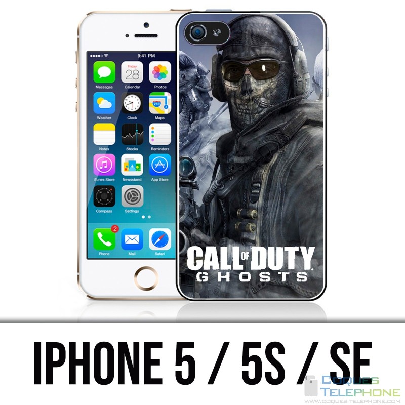 Funda para iPhone 5 / 5S / SE - Logotipo de Call Of Duty Ghosts