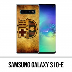 Coque Samsung Galaxy S10e - Barcelone Vintage Football