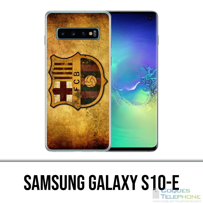 Samsung Galaxy S10e Hülle - Barcelona Vintage Fußball
