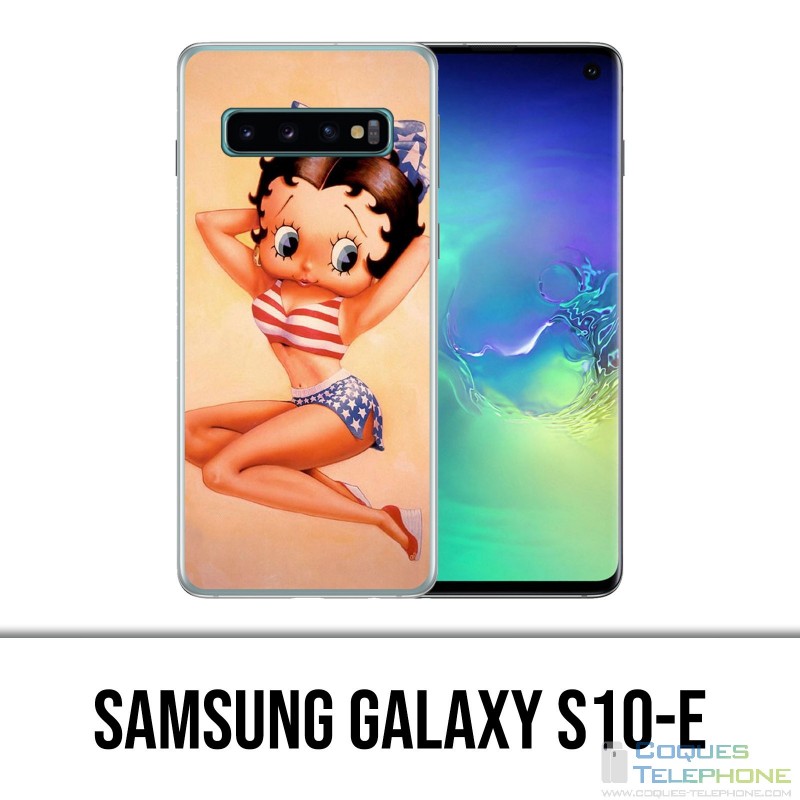 Samsung Galaxy S10e Hülle - Vintage Betty Boop