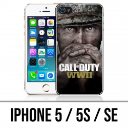Custodia per iPhone 5 / 5S / SE - Call of Duty Ww2 Soldiers