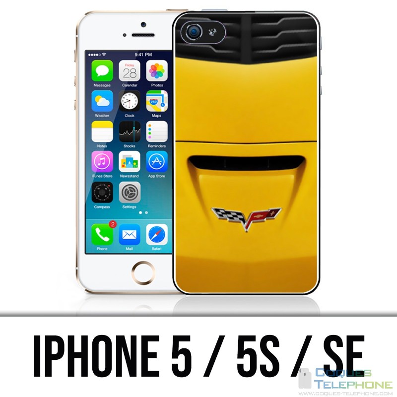 IPhone 5 / 5S / SE case - Corvette hood