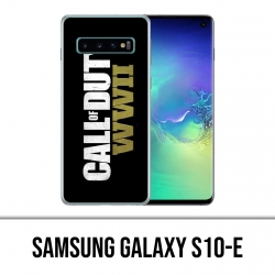 Carcasa Samsung Galaxy S10e - Logotipo de Call of Duty Ww2