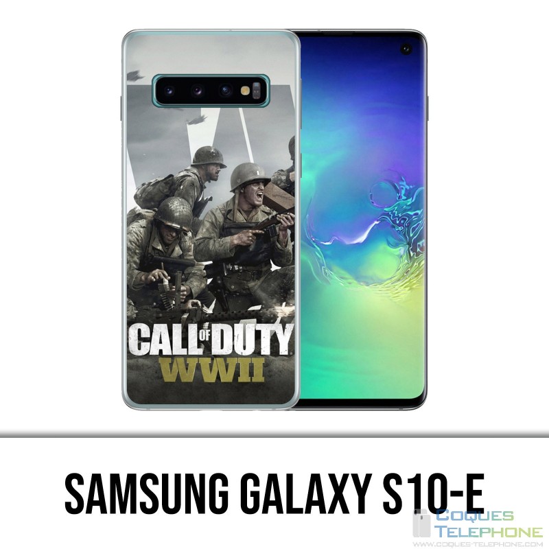 Custodia Samsung Galaxy S10e - Personaggi Call Of Duty Ww2