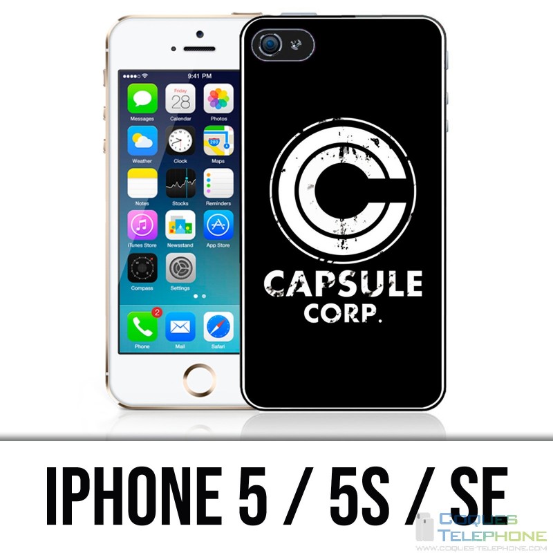 Coque iPhone 5 / 5S / SE - Capsule Corp Dragon Ball