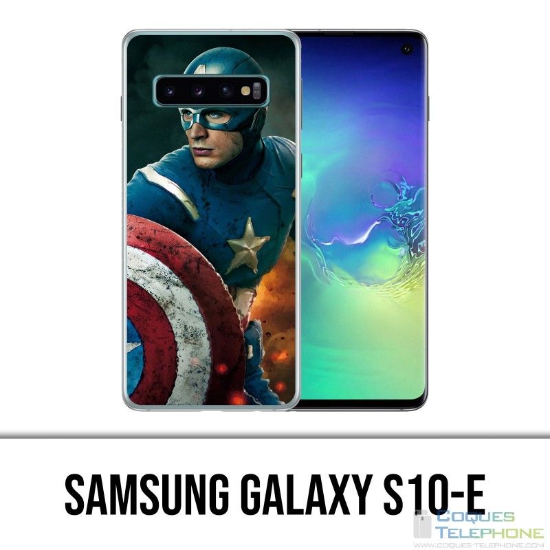 Coque Samsung Galaxy S10e - Captain America Comics Avengers