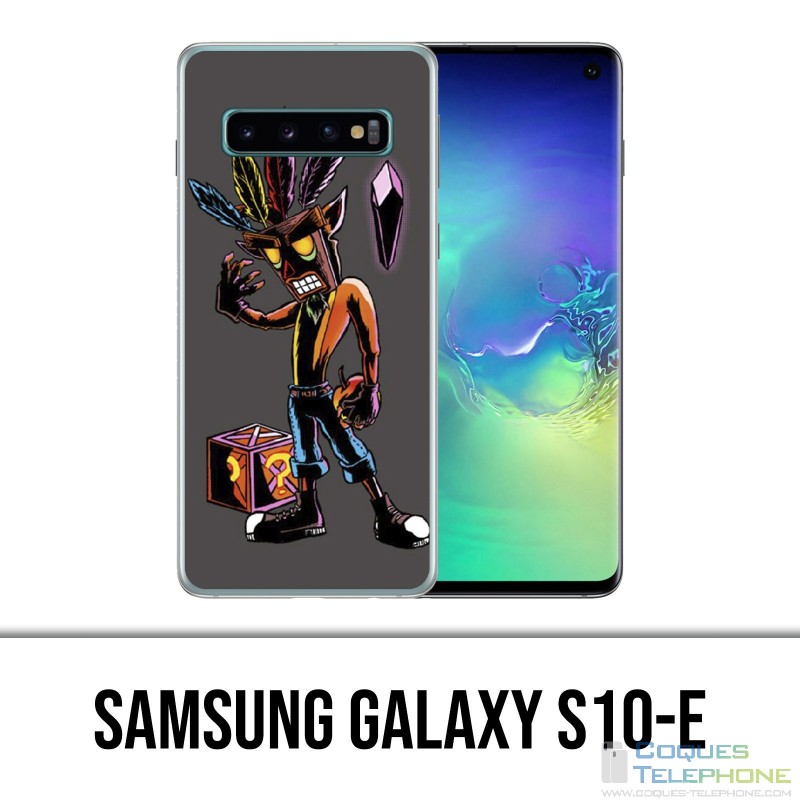 Carcasa Samsung Galaxy S10e - Máscara Crash Bandicoot