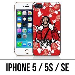 Coque iPhone 5 / 5S / SE - Casa De Papel Cartoon