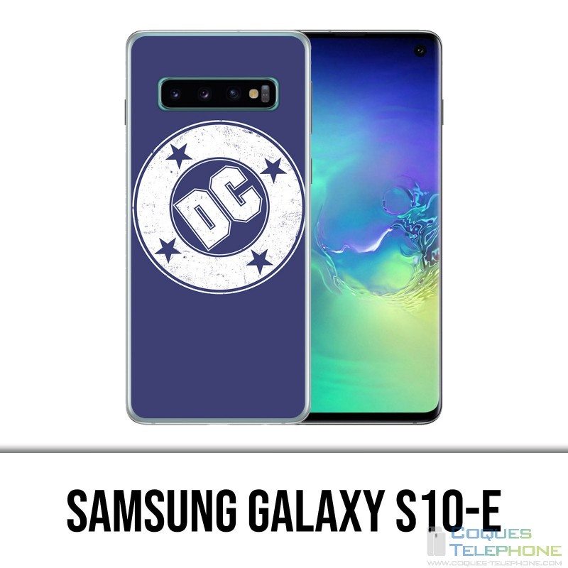 Carcasa Samsung Galaxy S10e - Dc Comics Vintage Logo