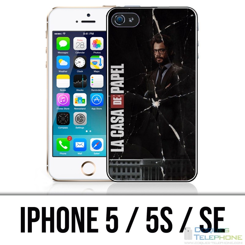 Coque iPhone 5 / 5S / SE - Casa De Papel Professeur