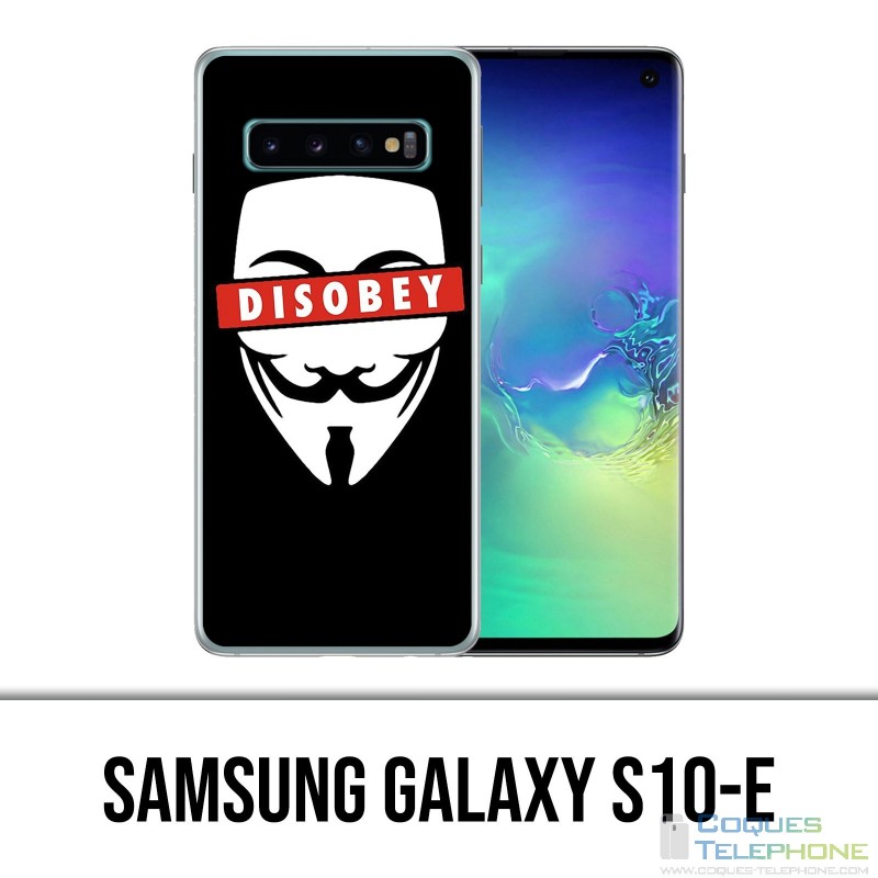 Carcasa Samsung Galaxy S10e - Desobedecer Anónimo