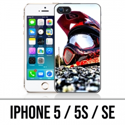 Funda iPhone 5 / 5S / SE - Casco Moto Cross