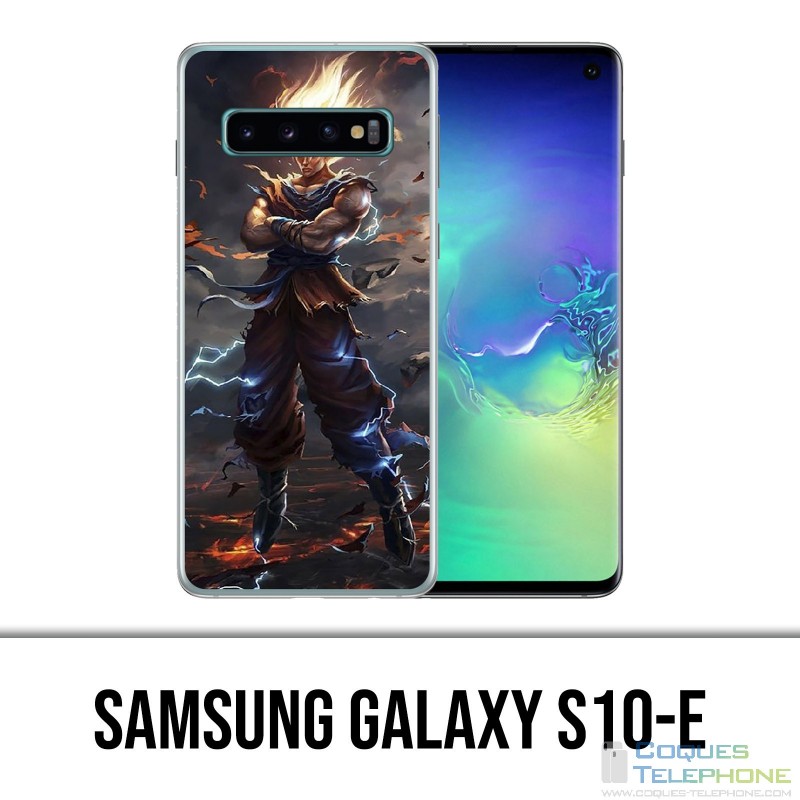 Carcasa Samsung Galaxy S10e - Dragon Ball Super Saiyan