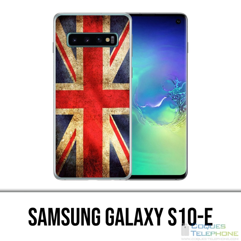 Coque Samsung Galaxy S10e - Drapeau Uk Vintage