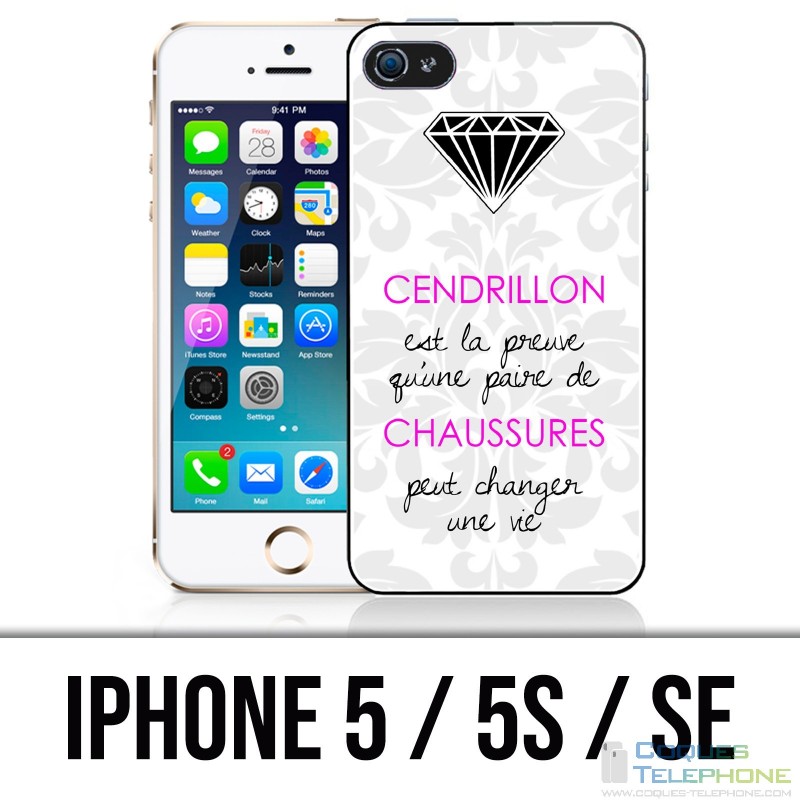 IPhone 5 / 5S / SE Hülle - Cinderella Citation