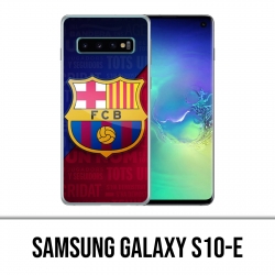 Samsung Galaxy S10e Hülle - Fußball Fc Barcelona Logo