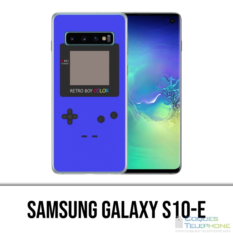 Carcasa Samsung Galaxy S10e - Game Boy Color Azul