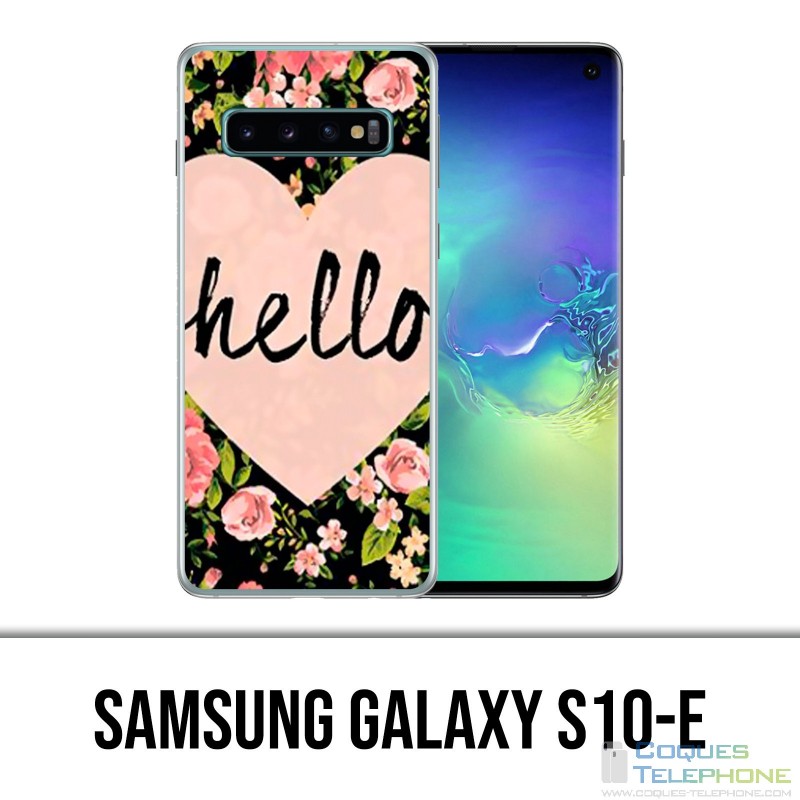 Custodia Samsung Galaxy S10e - Hello Pink Heart