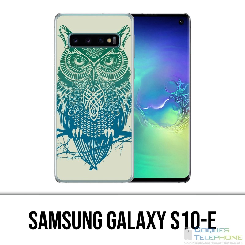 Samsung Galaxy S10e Case - Abstract Owl