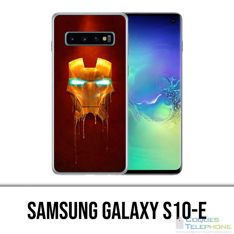 Custodia Samsung Galaxy S10e - Iron Man Gold