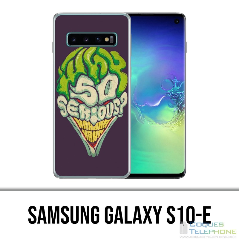 Carcasa Samsung Galaxy S10e - Joker Tan serio