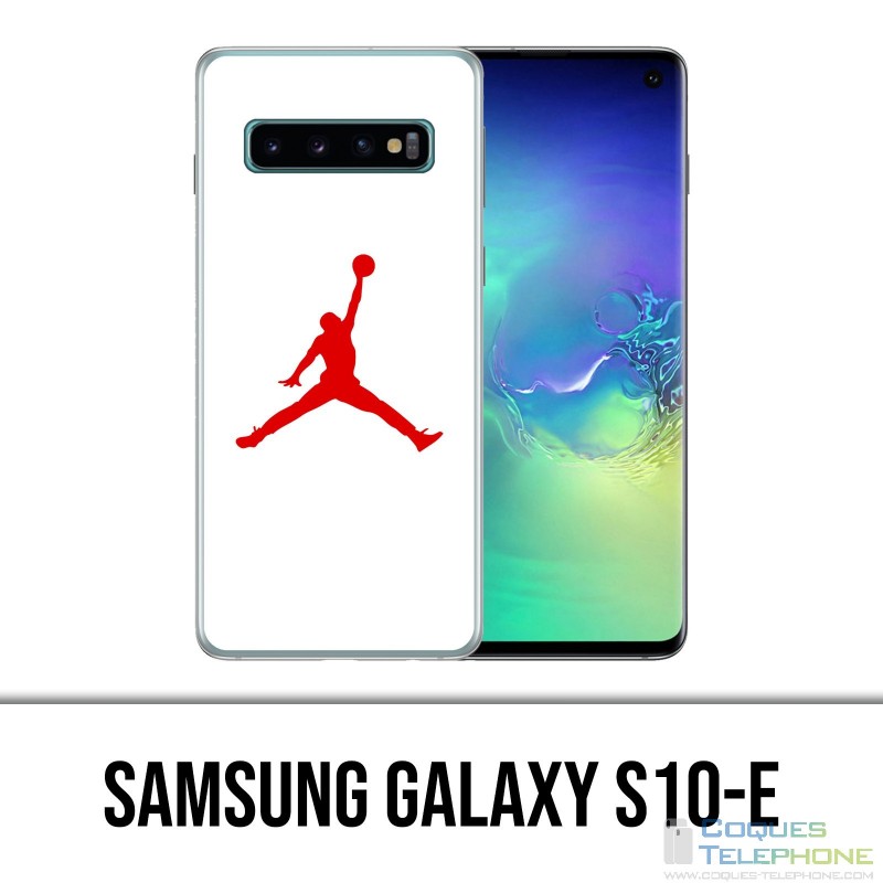 Samsung Galaxy S10e Hülle - Jordan Basketball Logo Weiß