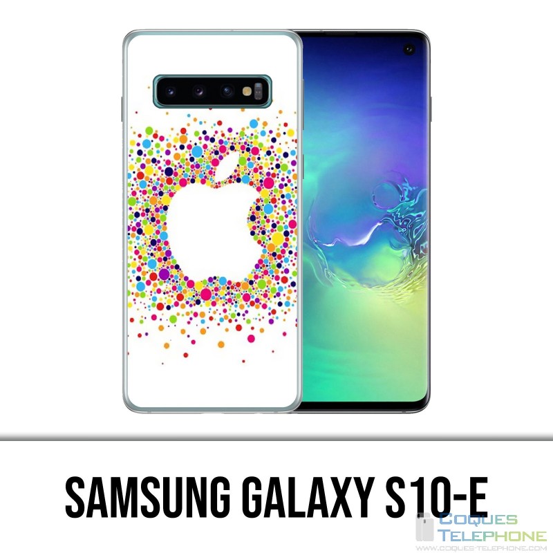 Carcasa Samsung Galaxy S10e - Logotipo multicolor de Apple