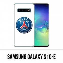 Coque Samsung Galaxy S10e - Logo Psg Fond Blanc