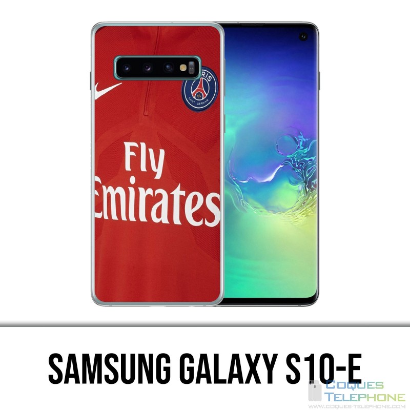 Carcasa Samsung Galaxy S10e - Jersey Psg Rojo