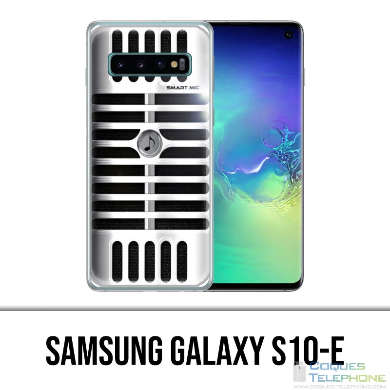 Custodia Samsung Galaxy S10e - Microfono vintage