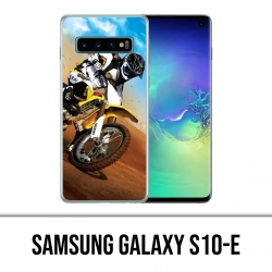 Samsung Galaxy S10e Hülle - Sand Motocross