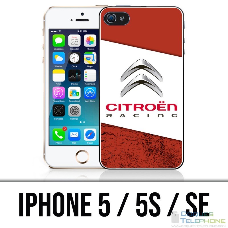 Coque iPhone 5 / 5S / SE - Citroen Racing