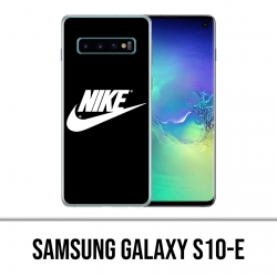 Custodia Samsung Galaxy S10e - Logo Nike nero