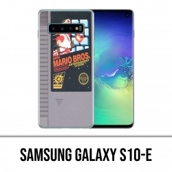 Coque Samsung Galaxy S10e - Nintendo Nes Cartouche Mario Bros