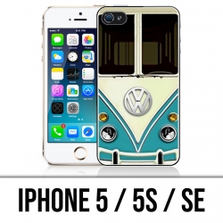 Coque iPhone 5 / 5S / SE - Combi Vintage Vw Volkswagen