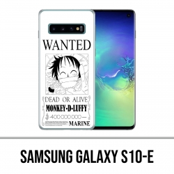 Carcasa Samsung Galaxy S10e - One Piece Wanted Luffy