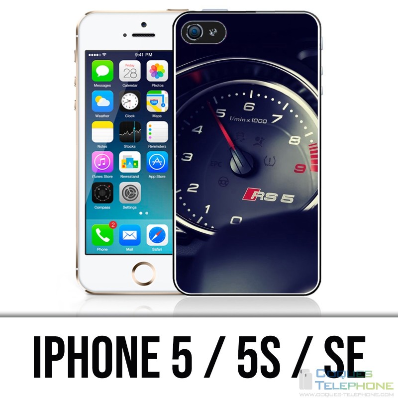 IPhone 5 / 5S / SE Fall - Audi Rs5 Zähler