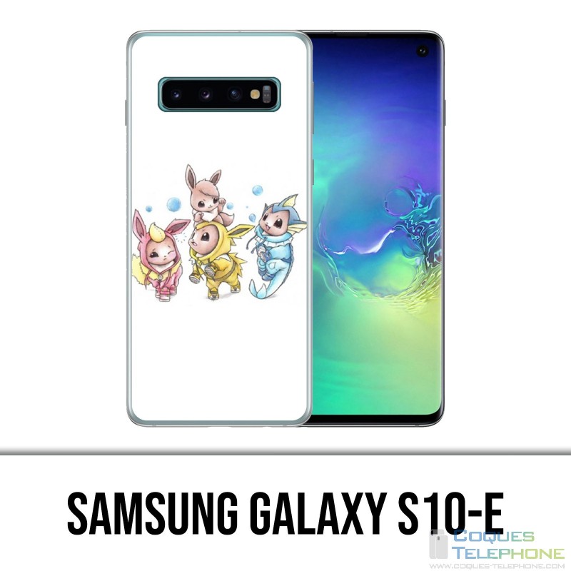 Coque Samsung Galaxy S10e - Pokémon bébé Evoli évolution