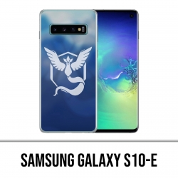 Samsung Galaxy S10e Hülle - Pokemon Go Team Blue Grunge