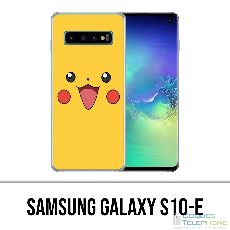 Carcasa Samsung Galaxy S10e - Tarjeta de identificación Pokémon Pikachu