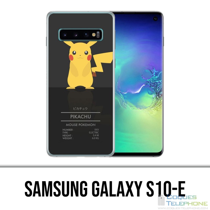 Samsung Galaxy S10e Hülle - Pokemon Pikachu