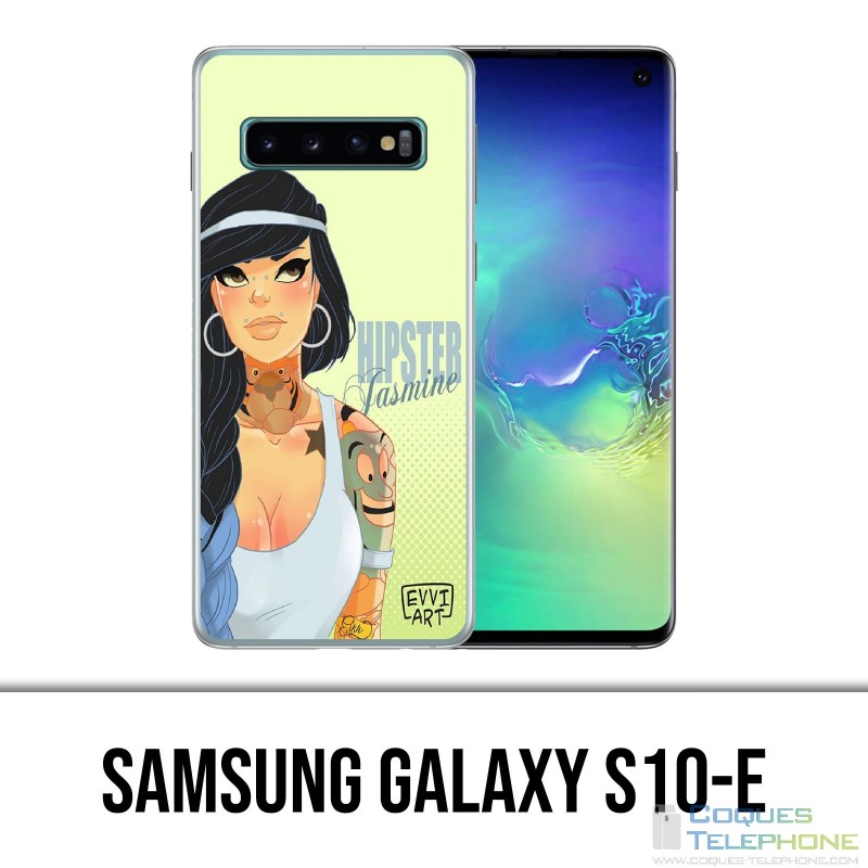 Coque Samsung Galaxy S10e - Princesse Disney Jasmine Hipster
