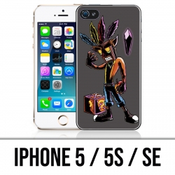 Coque iPhone 5 / 5S / SE - Crash Bandicoot Masque