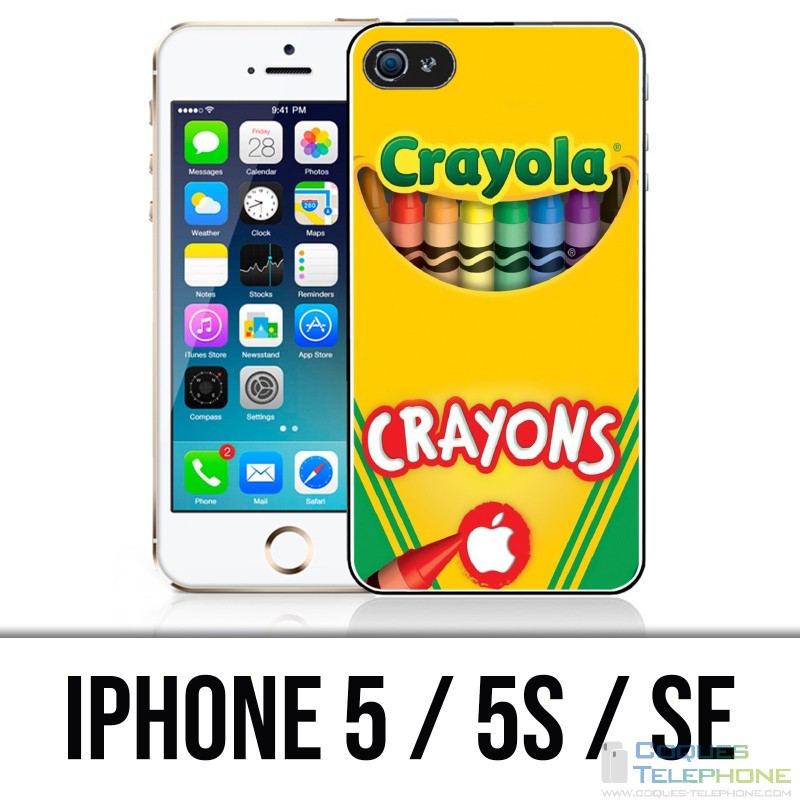 IPhone 5 / 5S / SE case - Crayola